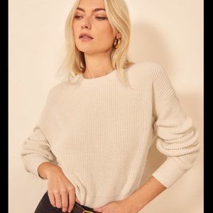 NWT Reformation Winnie Sweater